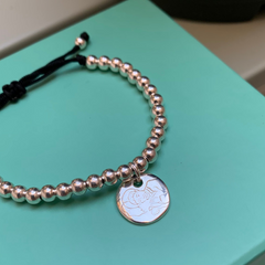 SAN JOSÉ DORMIDO - pulsera medalla plata 12mm