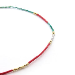 TROPIC - colored stones necklace