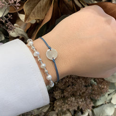 PITA - customizable bracelet with 12mm silver medal