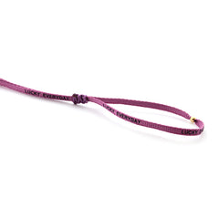 LUCKY - phrase bracelet
