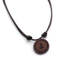 DETENTE - Collar de cuero 24mm