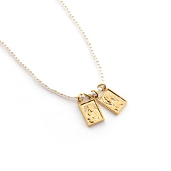 GOZO scapular - gold medal necklace 7x10mm