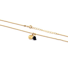 CARMELO scapular - 8mm gold medal necklace with chain