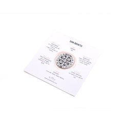 ST. BENEDICT - adhesive medal