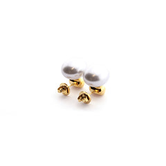 RENATA - 20mm pearl earrings