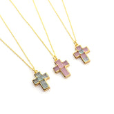 CRISOL - collar cruz 13x18mm