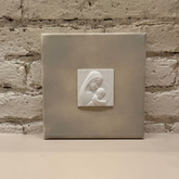 EN TU REGAZO - lienzo 20x20cm