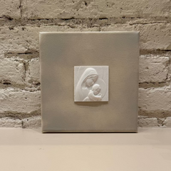 EN TU REGAZO - lienzo 20x20cm