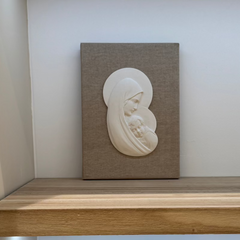 BAJO TU MANTO - lienzo 22x16cm