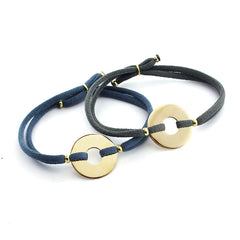PAM DOR - pulsera personalizable donut dorado 20mm