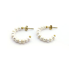 TESA - golden earrings 20mm