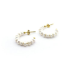 TESA - golden earrings 20mm