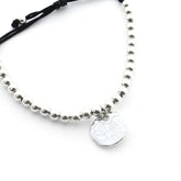 SAN JOSÉ DORMIDO - pulsera medalla plata 12mm