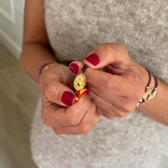 DETENTE DOR - personalized gold bracelet with initial