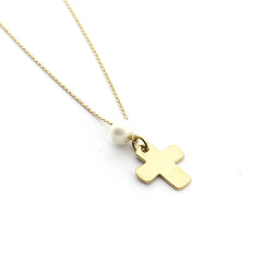 TRUST - customizable gold donut necklace 22mm