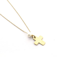 TRUST - customizable gold donut necklace 22mm
