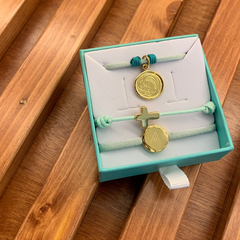 Conjunto CANDELA - collar escapulario y pulseras