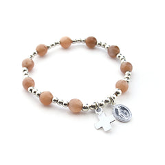 GLORIA - rosary bracelet for GIRL
