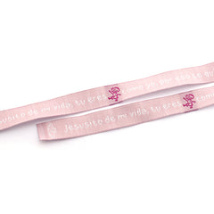 JESUSITO DE MI VIDA - Pulsera de tela CIELITO