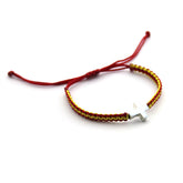 TEA España - pulsera personalizable cruz plata 10x13mm