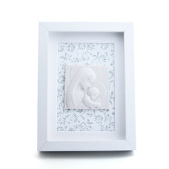 EN TU REGAZO - cuadro de la Virgen 15x20cm