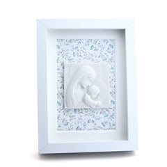 EN TU REGAZO - cuadro de la Virgen 15x20cm