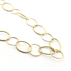 ZURI - collar cadena dorada 70cm