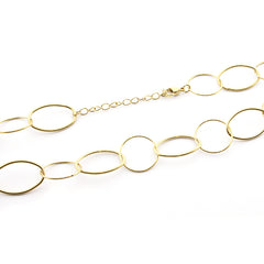 ZURI - collar cadena dorada 70cm