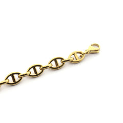 BELA - pulsera cadena dorada 16cm