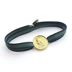 Escapulario BETEL BICO DOR - pulsera medalla dorada 18mm