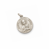 Santa Gemma- medalla plata MATE 20mm