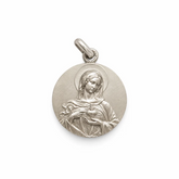 Corazón de María - medalla plata MATE
