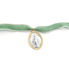 Virgen Milagrosa Bisel- medalla bisel 32x24mm