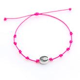 VIRGEN MILAGROSA nuditos - pulsera medalla plata mini