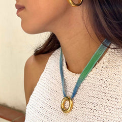 GAIA DOR - donut 30mm dorado