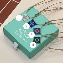 Fluorine shaft - woven cross 15mm