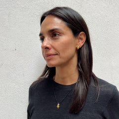 GOTA - gold earrings 14mm