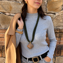 MOKA - collar largo 80cm