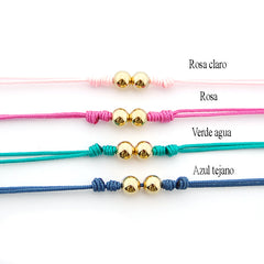 CIELITO J DOR- collar personalizable medalla dorada 15mm EXCLUSIVO ONLINE