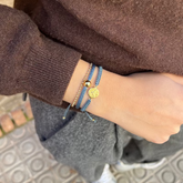 Espíritu Santo - pulsera medalla dorada 11mm