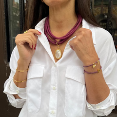 MOKA - collar corto 50cm