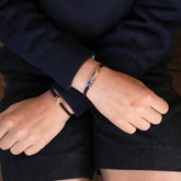 IAGO - pulsera personalizable medalla plata 30x7mm