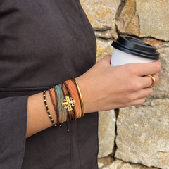 LUNA - pulsera dorada