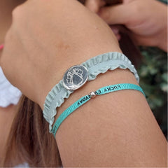 CIELITO C - customizable bracelet silver medal 15mm