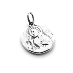 RUSTIC HILLS Scapular - Classic 20mm Silver Medal