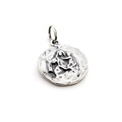 RUSTIC HILLS Scapular - Classic 20mm Silver Medal