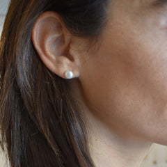 PERLA - pendientes plata