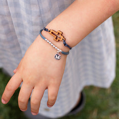 ANDREA- Pulsera elástica con inicial