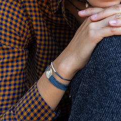 RITA - pulsera personalizable medalla plata 33x17mm