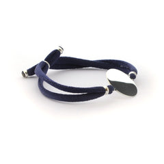 BLUEBELL - pulsera personalizable medalla plata 21mm